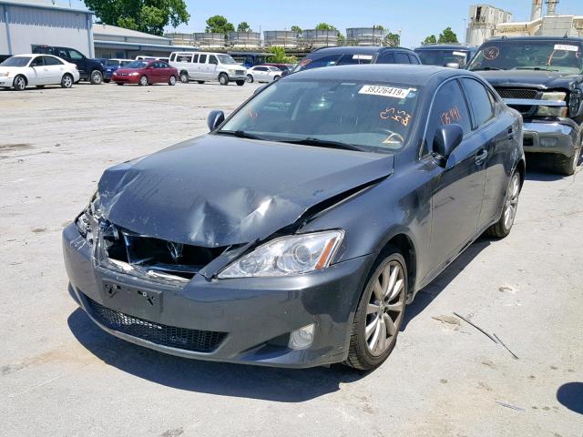 JTHCK262485020390 - 2008 LEXUS IS 250 GRAY photo 2