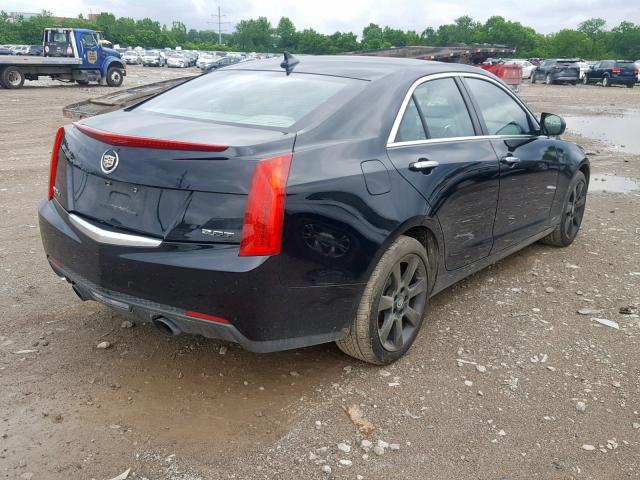 1G6AG5RX8E0163471 - 2014 CADILLAC ATS BLACK photo 4