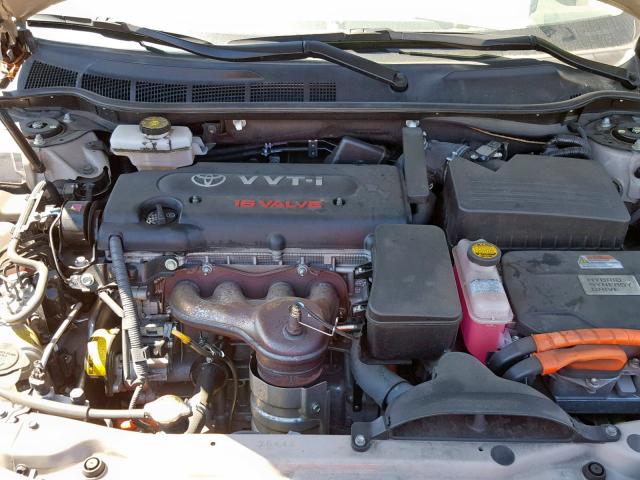 4T1BB46K88U040488 - 2008 TOYOTA CAMRY HYBR TAN photo 7