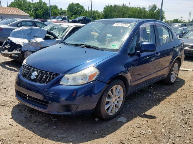 JS2YC5A23B6302671 - 2011 SUZUKI SX4 LE BLUE photo 2