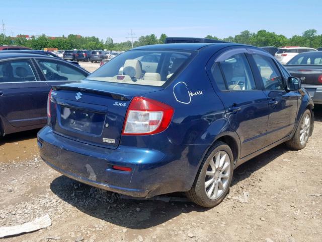 JS2YC5A23B6302671 - 2011 SUZUKI SX4 LE BLUE photo 4