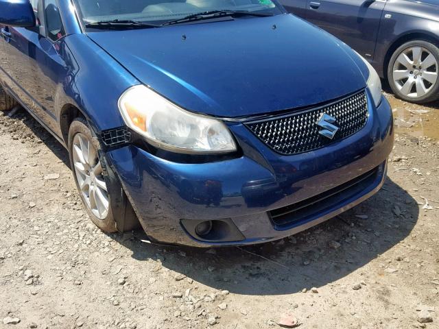 JS2YC5A23B6302671 - 2011 SUZUKI SX4 LE BLUE photo 9