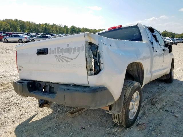 5TFUM5F14GX064689 - 2016 TOYOTA TUNDRA DOU WHITE photo 4