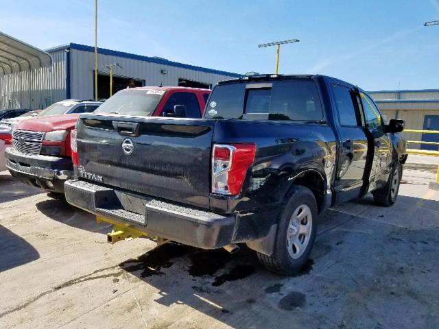 1N6AA1EK4HN560939 - 2017 NISSAN TITAN S BLACK photo 4