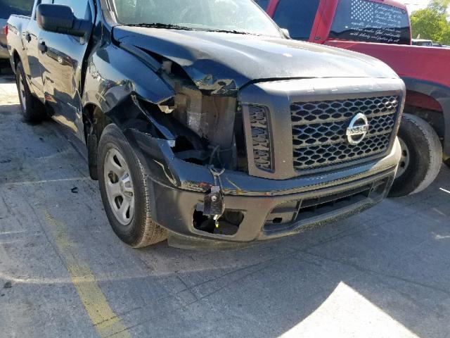 1N6AA1EK4HN560939 - 2017 NISSAN TITAN S BLACK photo 9