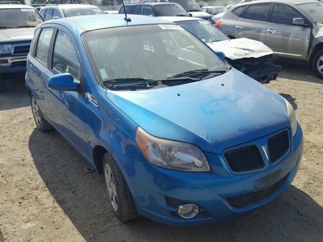 KL2TD66E49B662045 - 2009 PONTIAC G3 BLUE photo 1