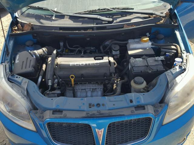 KL2TD66E49B662045 - 2009 PONTIAC G3 BLUE photo 7