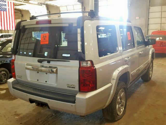 1J8HG582X6C245728 - 2006 JEEP COMMANDER 银色 照片 4