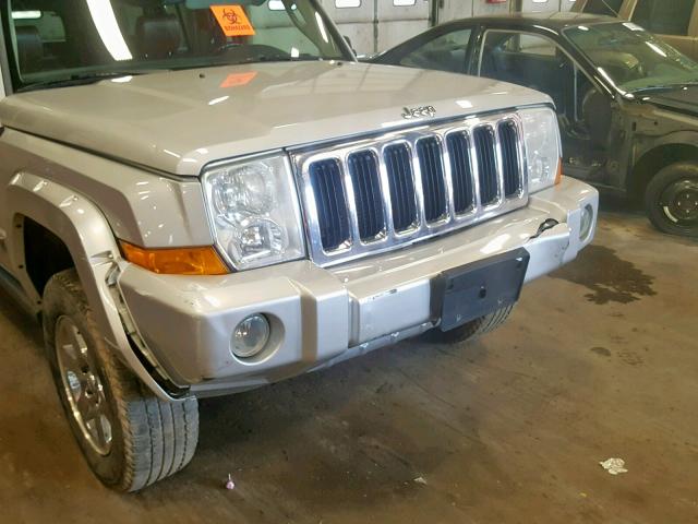 1J8HG582X6C245728 - 2006 JEEP COMMANDER 银色 照片 9
