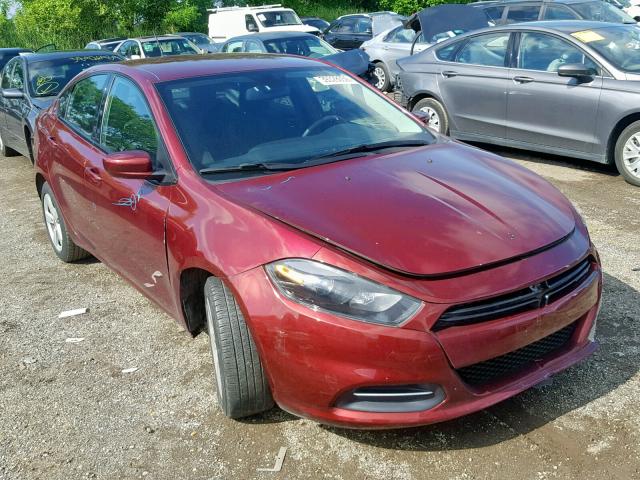 1C3CDFBB0FD243252 - 2015 DODGE DART SXT MAROON photo 1