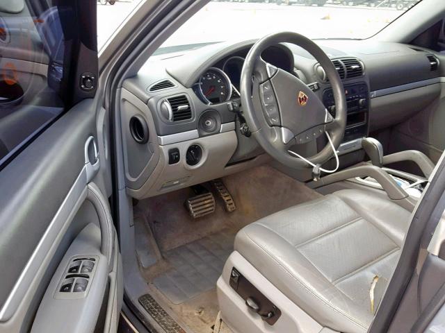 WP1AB29P74LA69829 - 2004 PORSCHE CAYENNE S GRAY photo 9