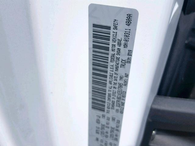 3C6TRVBG1KE517805 - 2019 RAM PROMASTER 白色 照片 10