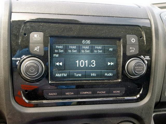 3C6TRVBG1KE517805 - 2019 RAM PROMASTER 白色 照片 9