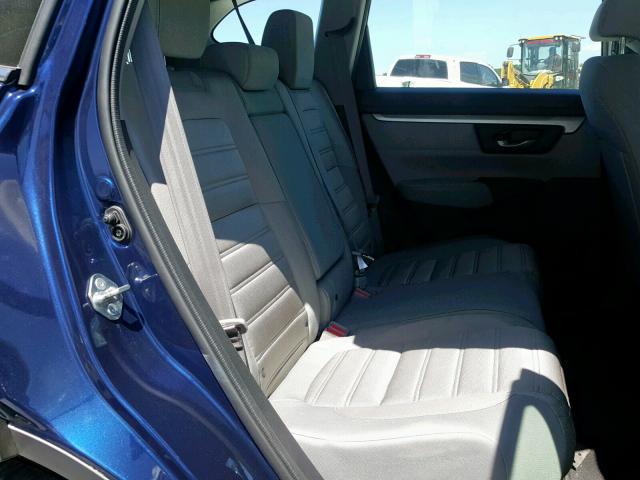 2HKRW5H3XKH405029 - 2019 HONDA CR-V LX BLUE photo 6