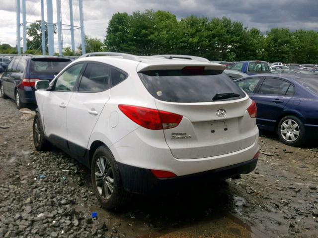 KM8JU3AG9FU958038 - 2015 HYUNDAI TUCSON LIM WHITE photo 3