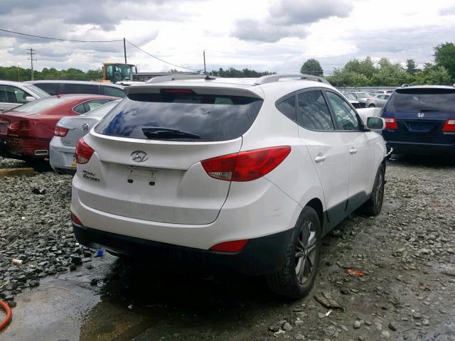 KM8JU3AG9FU958038 - 2015 HYUNDAI TUCSON LIM WHITE photo 4