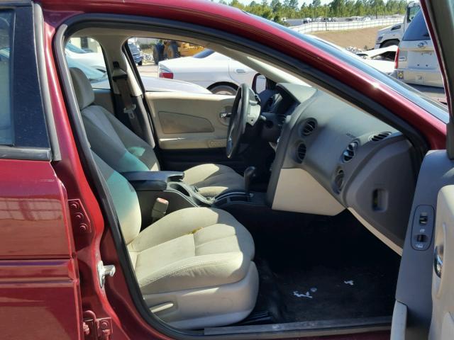 2G2WP522351184044 - 2005 PONTIAC GRAND PRIX RED photo 5