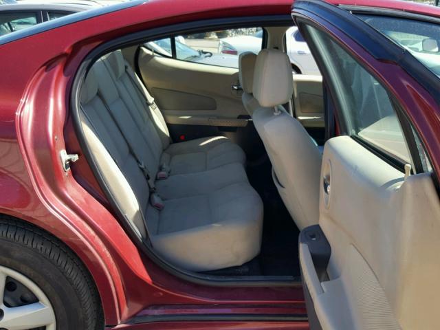 2G2WP522351184044 - 2005 PONTIAC GRAND PRIX RED photo 6