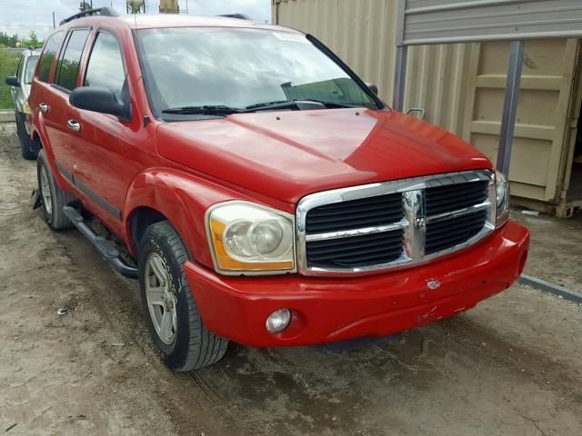 1D4HD48N26F175003 - 2006 DODGE DURANGO SL RED photo 1