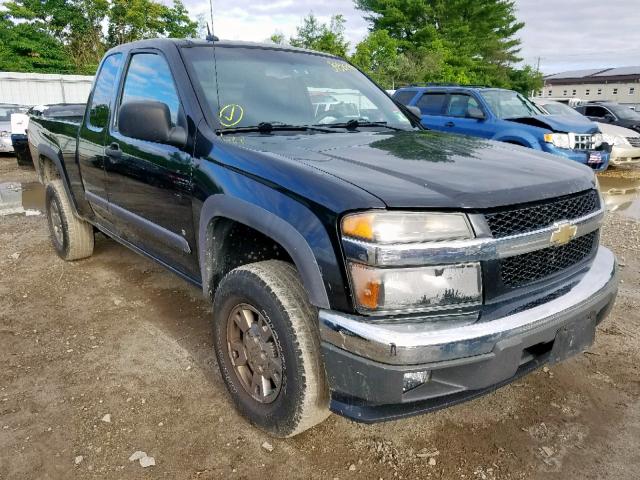 1GCDT199X88144927 - 2008 CHEVROLET COLORADO BLACK photo 1