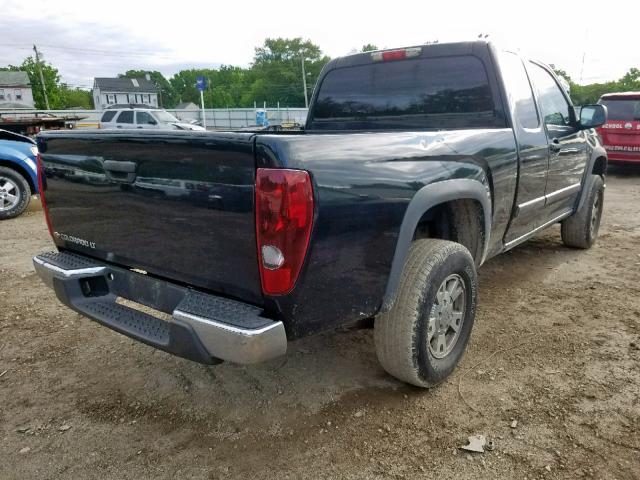 1GCDT199X88144927 - 2008 CHEVROLET COLORADO BLACK photo 4