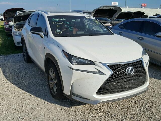 JTJYARBZ9F2006471 - 2015 LEXUS NX 200T WHITE photo 1