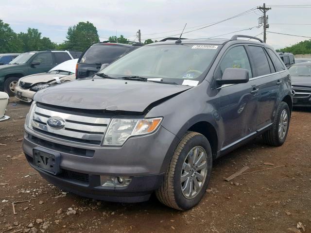 2FMDK3KC0ABB44101 - 2010 FORD EDGE LIMIT GRAY photo 2