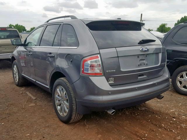 2FMDK3KC0ABB44101 - 2010 FORD EDGE LIMIT GRAY photo 3