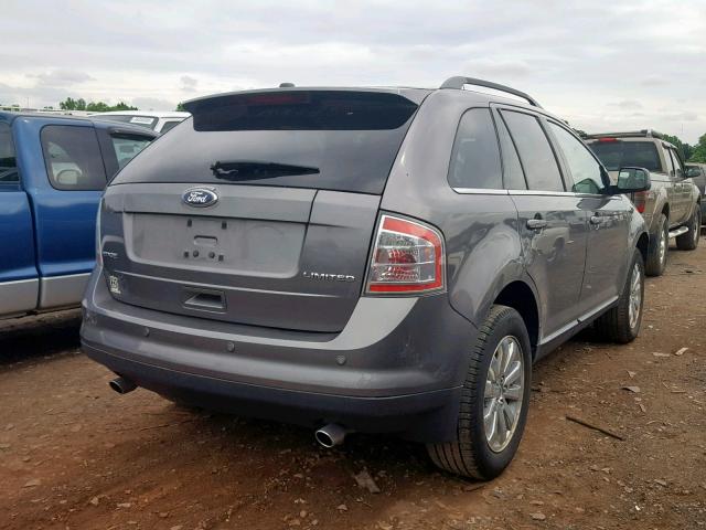 2FMDK3KC0ABB44101 - 2010 FORD EDGE LIMIT GRAY photo 4