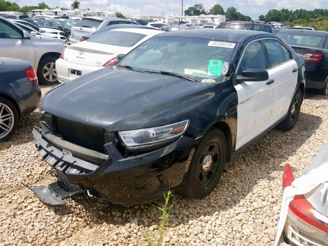 1FAHP2MK8JG104403 - 2018 FORD TAURUS POL BLACK photo 2