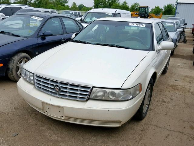 1G6KS54Y21U168218 - 2001 CADILLAC SEVILLE SL WHITE photo 2