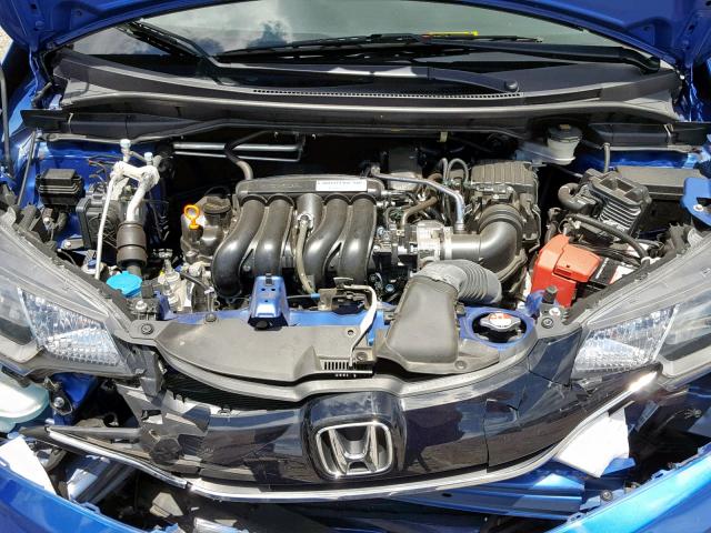 JHMGK5H75GX015990 - 2016 HONDA FIT EX BLUE photo 7