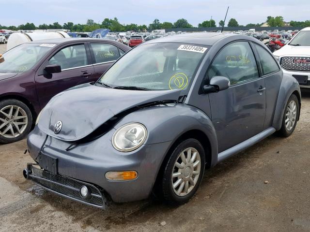3VWCK31C05M400577 - 2005 VOLKSWAGEN NEW BEETLE Boz foto 2