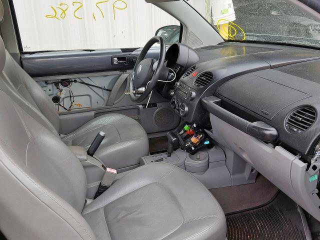 3VWCK31C05M400577 - 2005 VOLKSWAGEN NEW BEETLE Boz foto 5