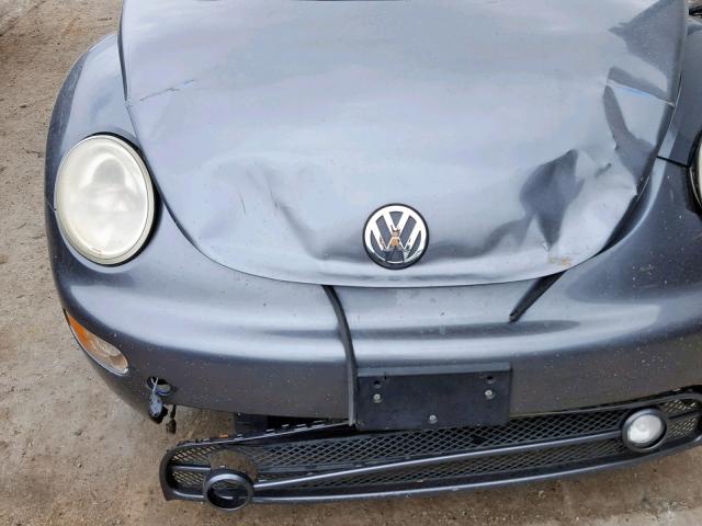 3VWCK31C05M400577 - 2005 VOLKSWAGEN NEW BEETLE Boz foto 9