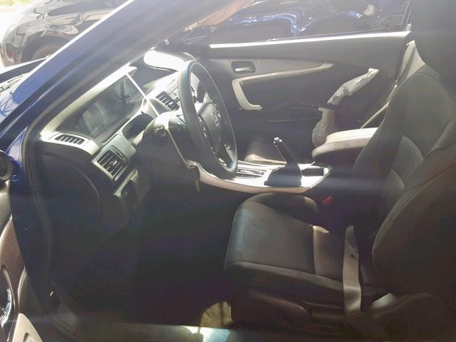 1HGCT1B34EA003746 - 2014 HONDA ACCORD LX- BLUE photo 5