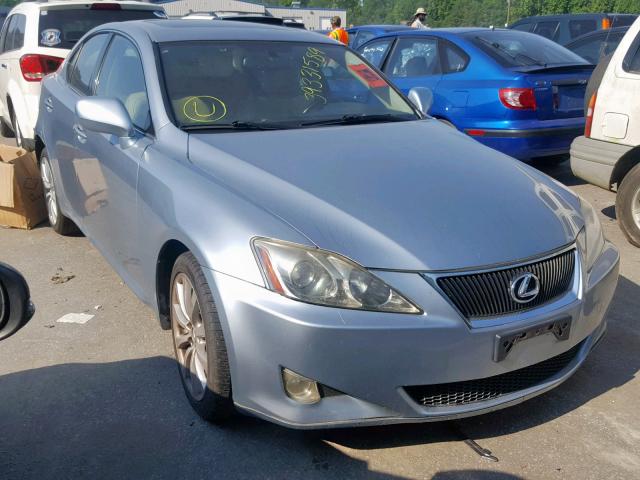 JTHCK262565003983 - 2006 LEXUS IS 250 BLUE photo 1