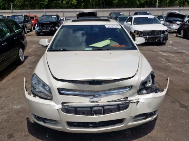 1G1ZE5E17BF266048 - 2011 CHEVROLET MALIBU LTZ თეთრი ფოტო 10
