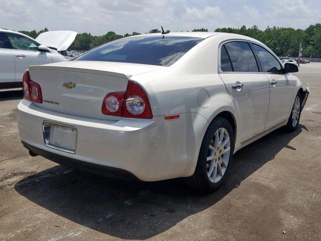 1G1ZE5E17BF266048 - 2011 CHEVROLET MALIBU LTZ თეთრი ფოტო 4
