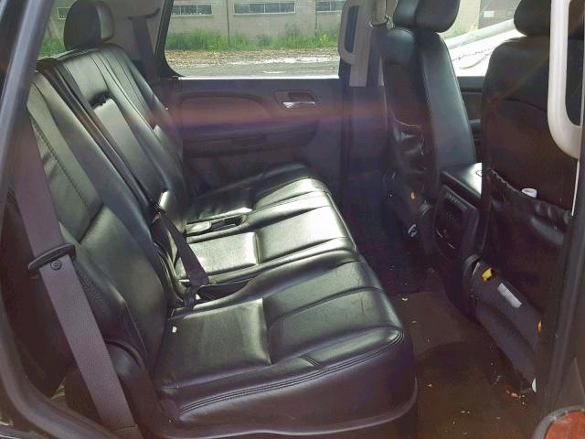 1GNFK13549R110261 - 2009 CHEVROLET TAHOE HYBR BLACK photo 6