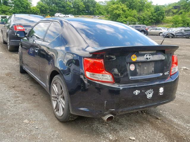JTKJF5C72B3011925 - 2011 TOYOTA SCION TC შავი ფოტო 3