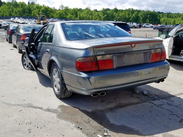 1G6KS54YX4U140560 - 2004 CADILLAC SEVILLE SL CHARCOAL photo 3