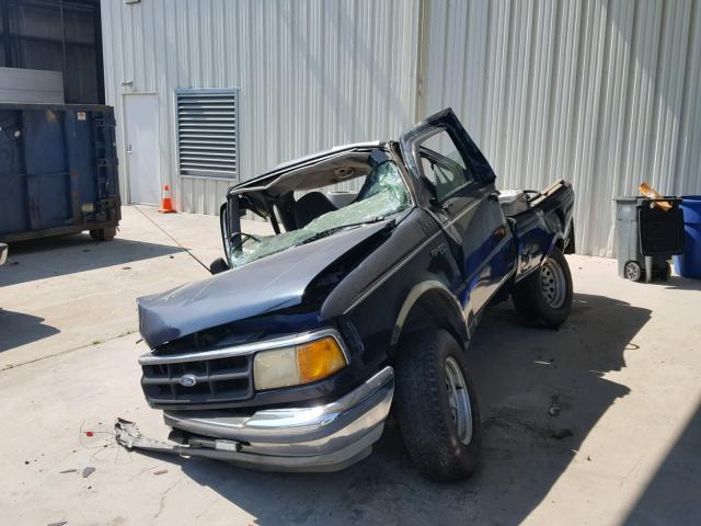 1FTCR10A3RPC12770 - 1994 FORD RANGER BLUE photo 2