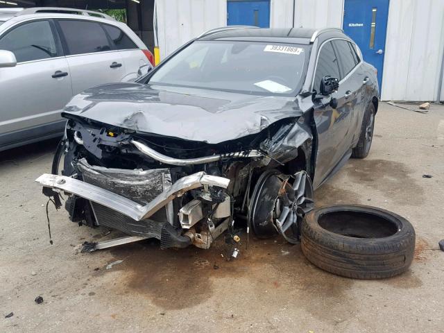 SJKCH5CP4HA028527 - 2017 INFINITI QX30 BASE GRAY photo 2