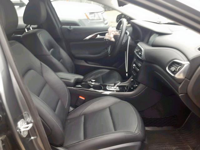 SJKCH5CP4HA028527 - 2017 INFINITI QX30 BASE GRAY photo 5