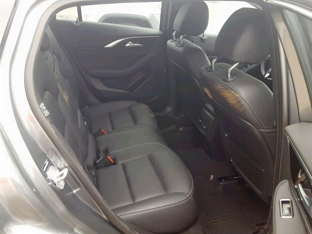 SJKCH5CP4HA028527 - 2017 INFINITI QX30 BASE GRAY photo 6