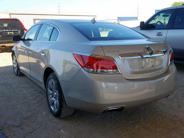 1G4GH5E34DF215399 - 2013 BUICK LACROSSE P TAN photo 3