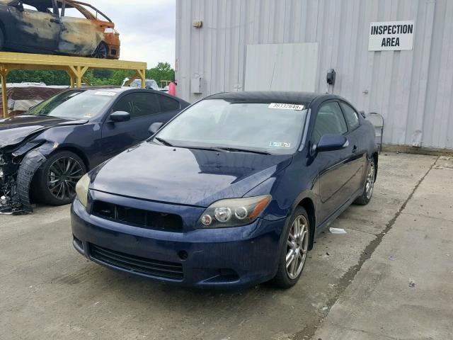 JTKDE167X80227729 - 2008 TOYOTA SCION TC BLUE photo 2