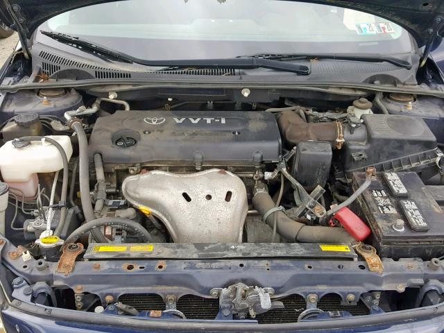 JTKDE167X80227729 - 2008 TOYOTA SCION TC BLUE photo 7