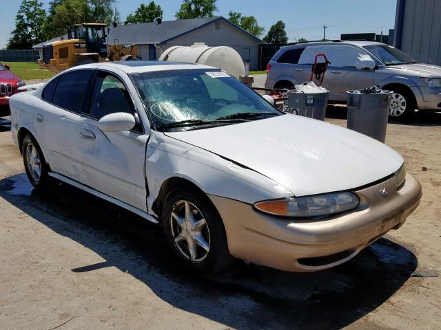 1G3NL52E71C188468 - 2001 OLDSMOBILE ALERO GL WHITE photo 1